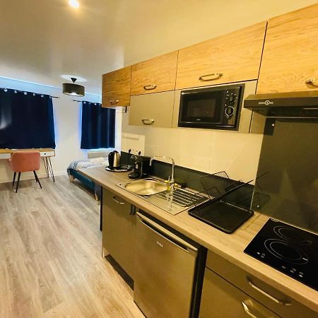 Studio 2 Spacieux Et Lumineux A La Gare De 로리앙 외부 사진
