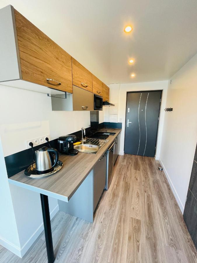 Studio 2 Spacieux Et Lumineux A La Gare De 로리앙 외부 사진